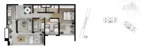 Foto 6 do apartamento na Vila Anastácio (código RZ-047)